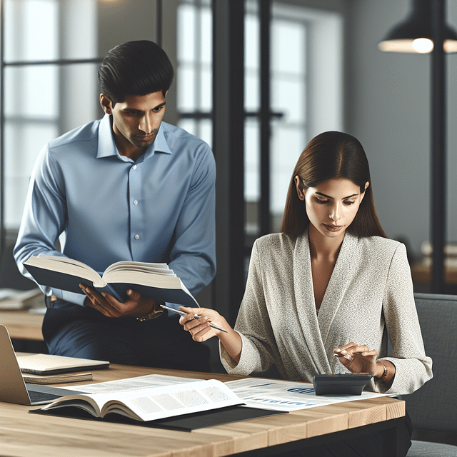 project manager reviewing traditional cost estimation methods