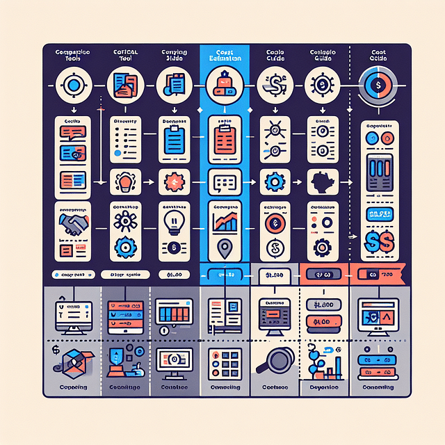 comparison chart of digital cost estimation tools