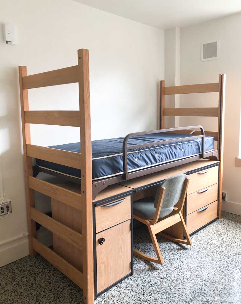 college dorm room