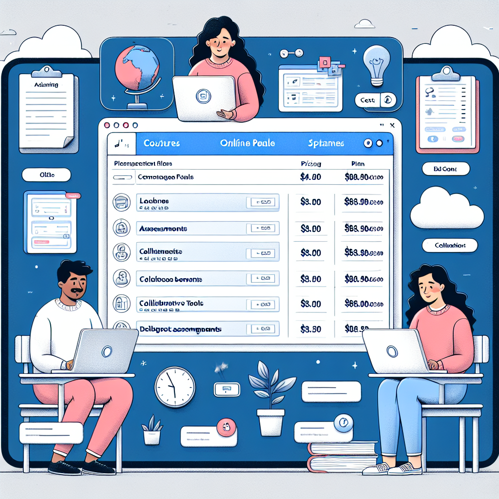 learning management system fees