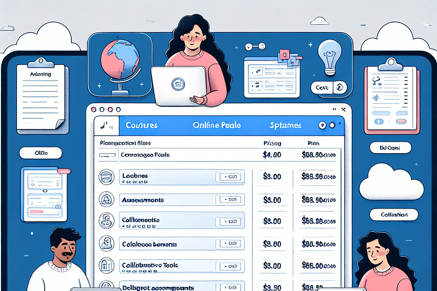 learning management system fees