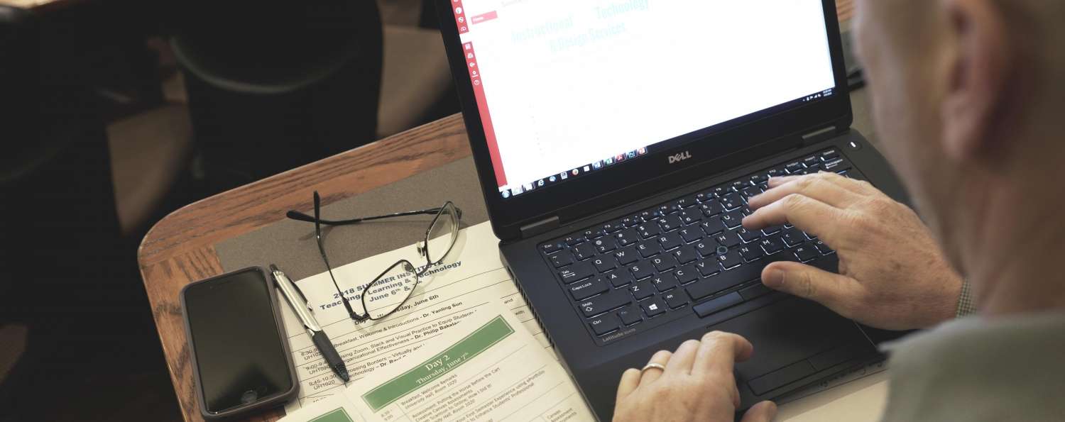 student laptop and software