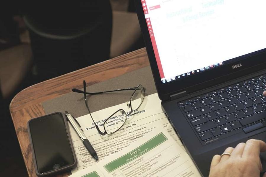 student laptop and software