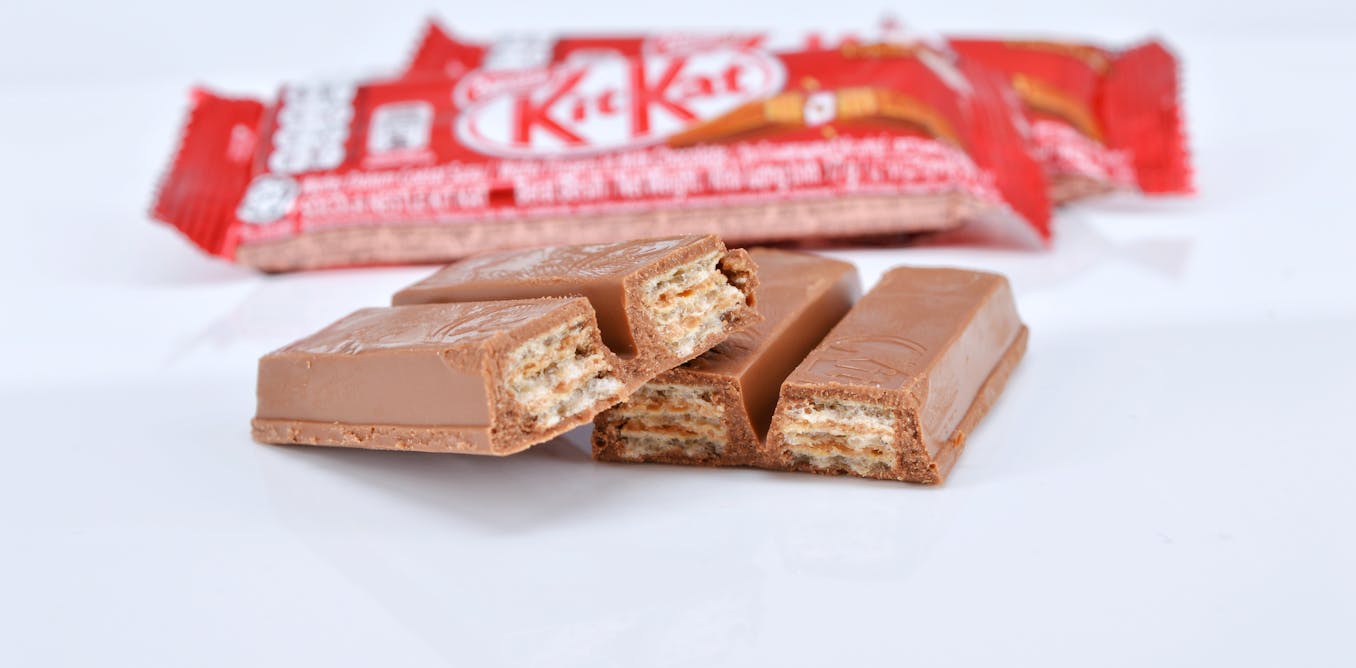 mass-produced chocolate bar