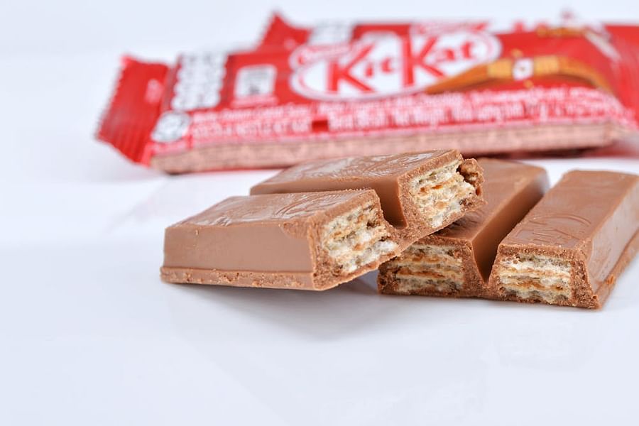 mass-produced chocolate bar