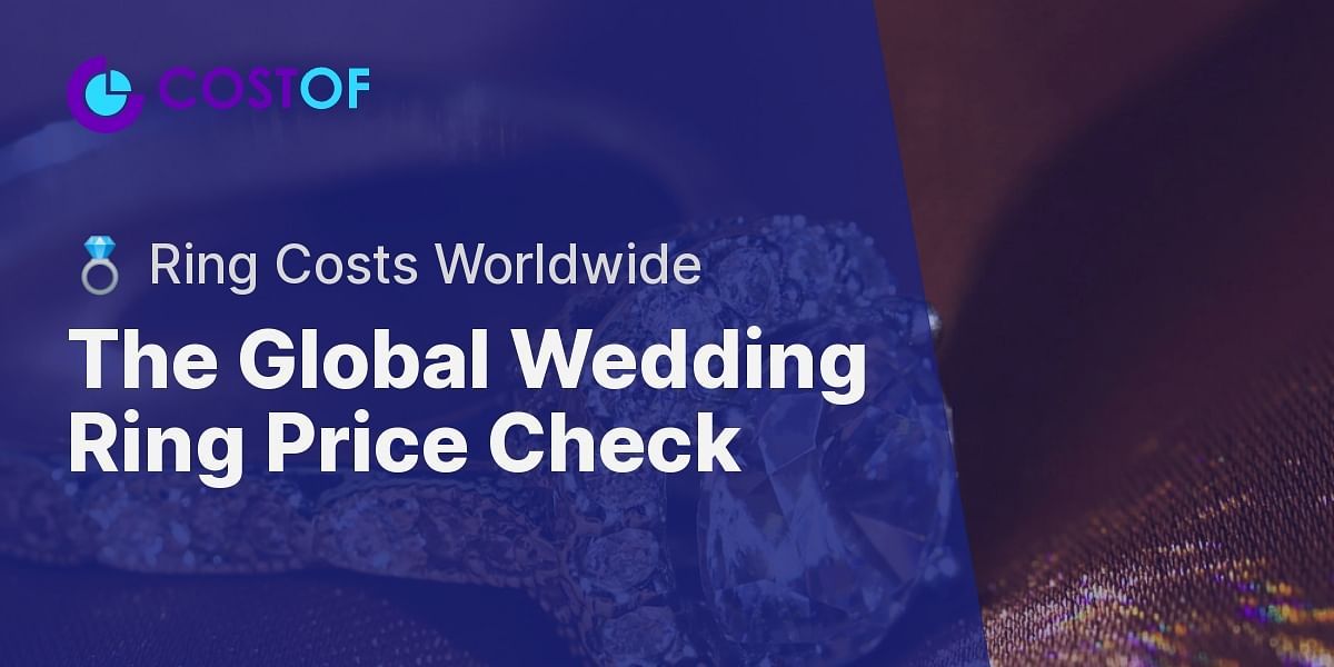 Average Wedding Ring Cost A Comparative Analysis across Countries