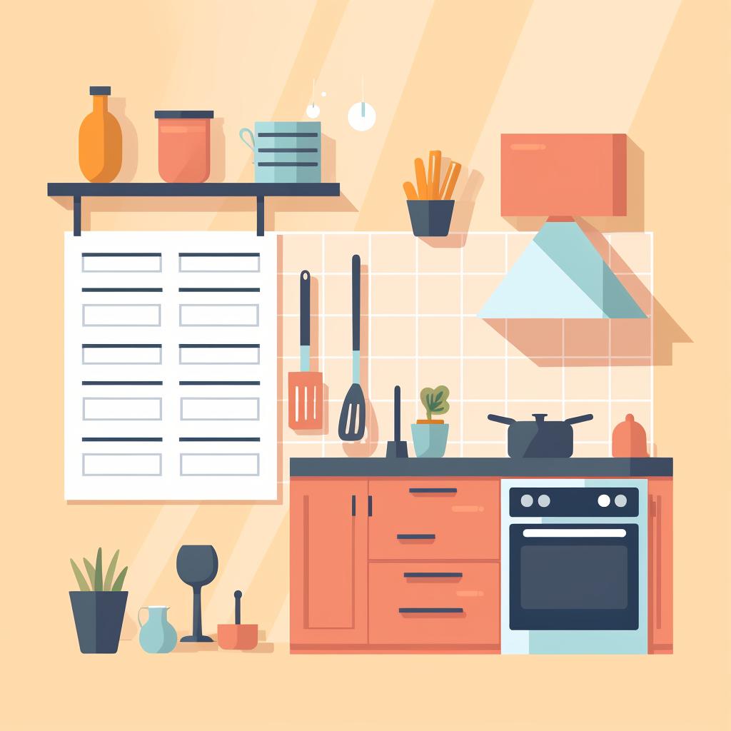 A checklist of kitchen remodel tasks